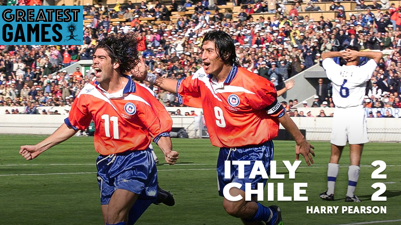Italy Vs Chile In 1998 Photos and Premium High Res Pictures